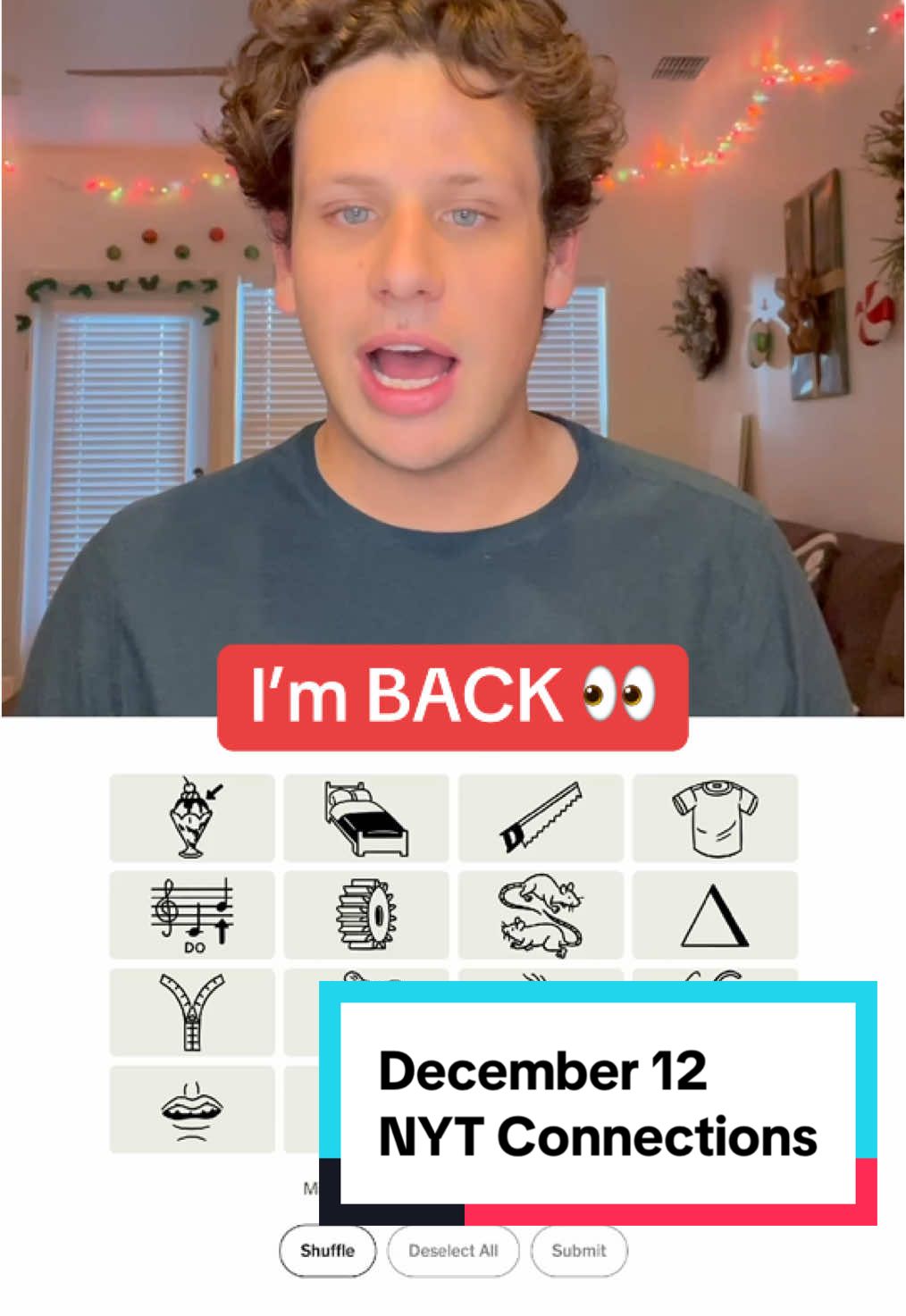 This might be the greatest Connections ever…👀 #connections #nytconnections #wordletok 