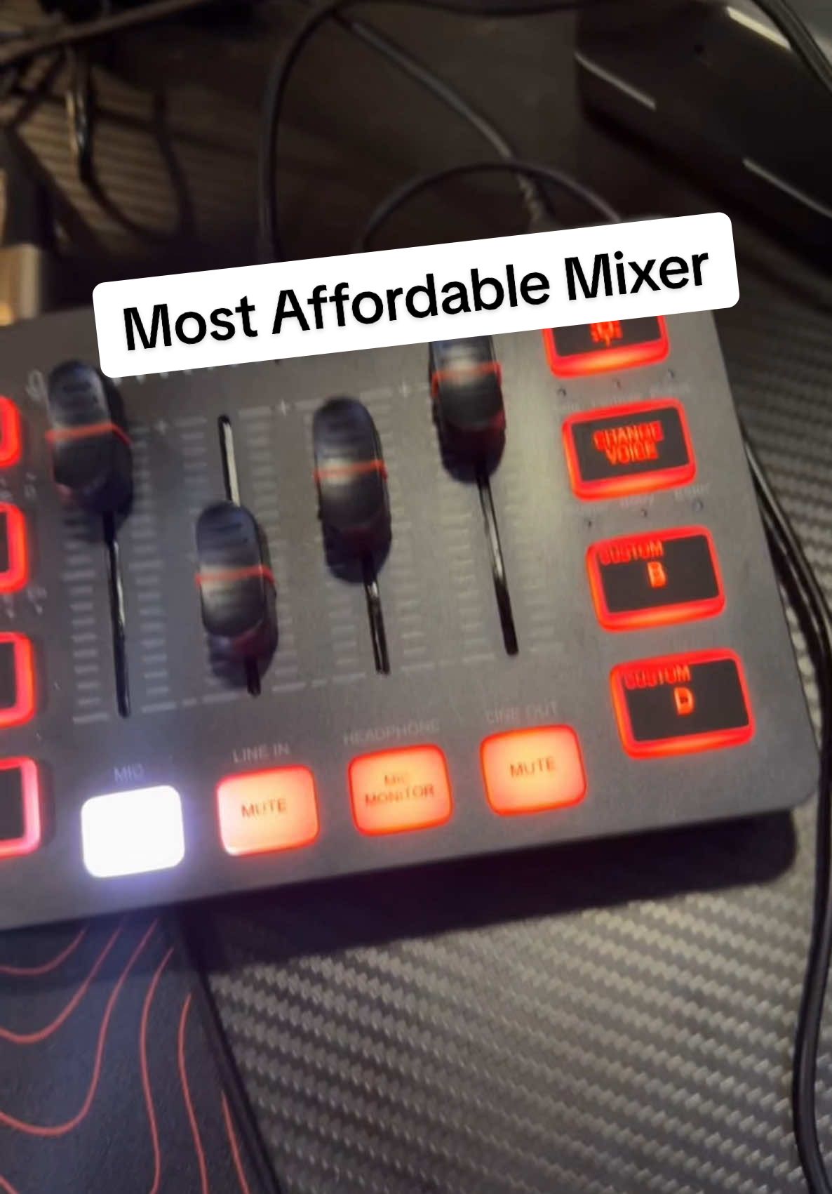 Most affordable mixer that works with all your devices #sound #soundcard #mixer #microphonemixer #fifine #tiktokshopcybermonday 