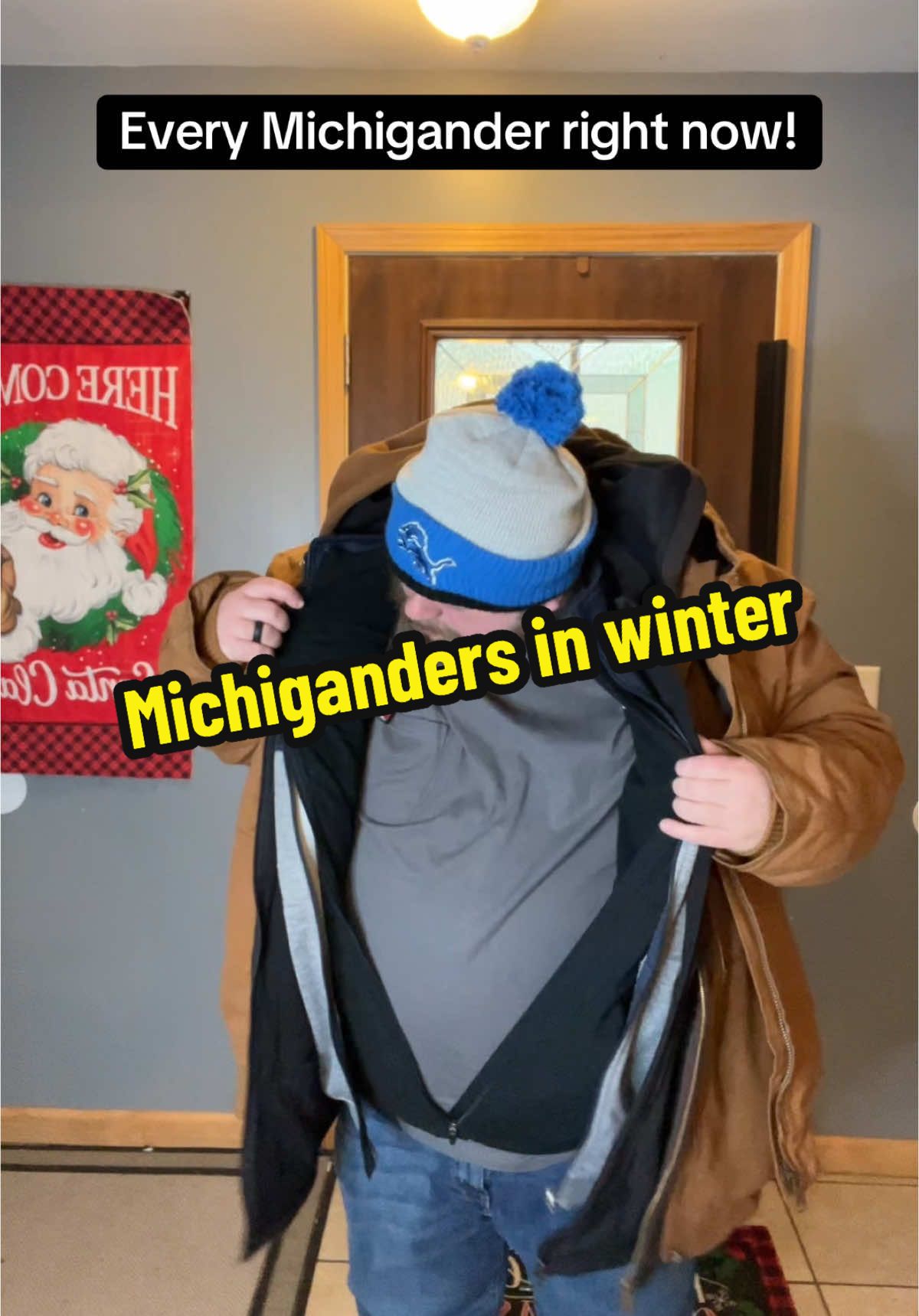 We sure know how to handle the cold! #fyp #funny 