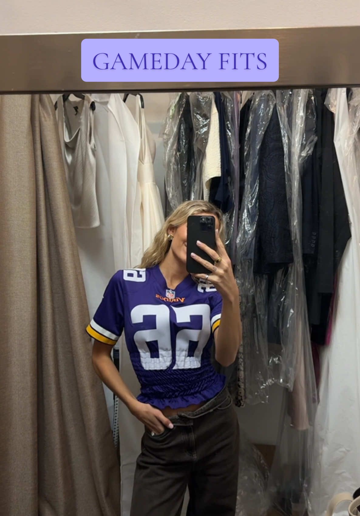 excited for you guys to see this monday nights fit at the white out game 🤍