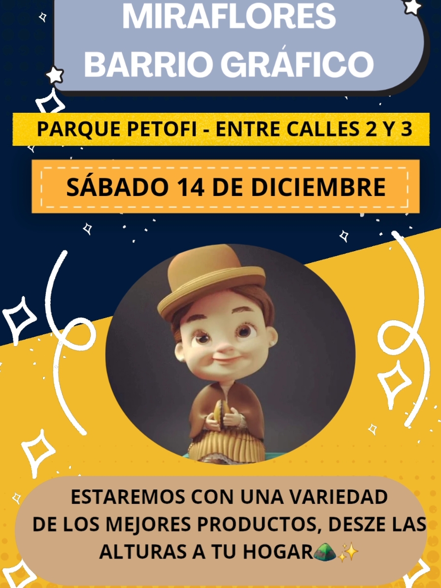 ESTE SÁBADO ESTAREMOS EN MIRAFLORES #lapaz_bolivia🇧🇴 #LAPAZ #lapaz #elaltobolivia🇧🇴🥰 #elalto #elaltobolivia🇧🇴🥰 #elaltobolivia #lapazbolivia #lapazbolivia🇧🇴❤️ #ferias #viral_video #zonasurlapaz_bolivia🇧🇴 #calacoto🇧🇴🇧🇴🇧🇴 #miraflores #miraflores #villafatima🇧🇴 #villafatima #crucedevillaslapaz_bolivia🇧🇴 #villacopacabana 