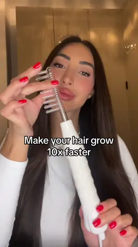 Combing your hair using a high frequency comb few times a week will boost blood flow in your scalp. The electric currents help your hair grow faster and stronger and even reduces hair loss🫶🏻 #highfrequency #highfrequencywand #highfrequencycomb #hairloss #hairgrowth #HairCareTips 