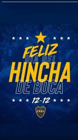💙💛💙🫂 Feliz día a todos los amig@s Bosteros!! Gracias por siempre estar en esta locura hermosa que es Boca Juniors 💙💛💙🥰💪#12/12 #amigosbosteros💙💛💙 #Felizdiaxeneizes #mundoboca #la12 #ladoce #aguanteboca #teamoboca #siempredelmasgrandeee💙💛💙💛💙 #bocamipasion #vamosboca 