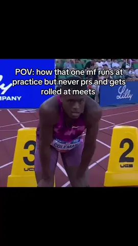 Trying hard at the wrong time 😂 #trackangel #christiancoleman #trackmeet #trackpractice #trackworkout #track #trackandfield #fyp #viral 