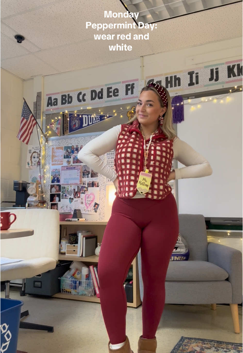 Week of winter outfits spitit week edition❄️🎄❤️ #teacher #OOTD #outfit #tescherootd #spiritweek #holiday #Lifestyle #fashion #trending 