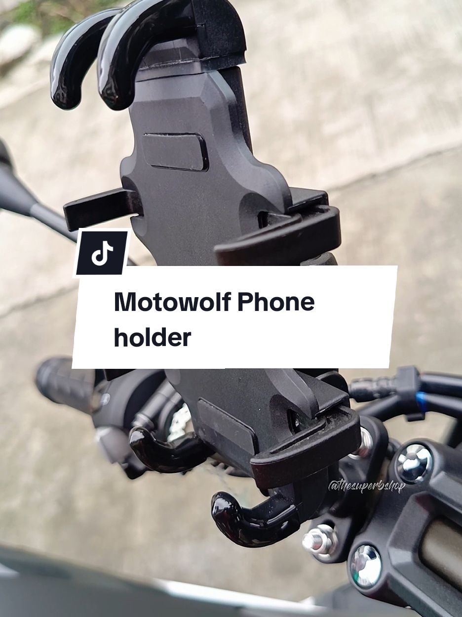 Motowolf Motorcycle Phone Holder na very durable and easy to install tapos meron lang USB charging. Grab yours now ! !  #motowolf #motowolfholder #phoneholder #easytoinstall #celphoneholder #highmaterial #recommendations #highquality #everyone #tiktokviral #trendingvideo #trendy #tiktokph 