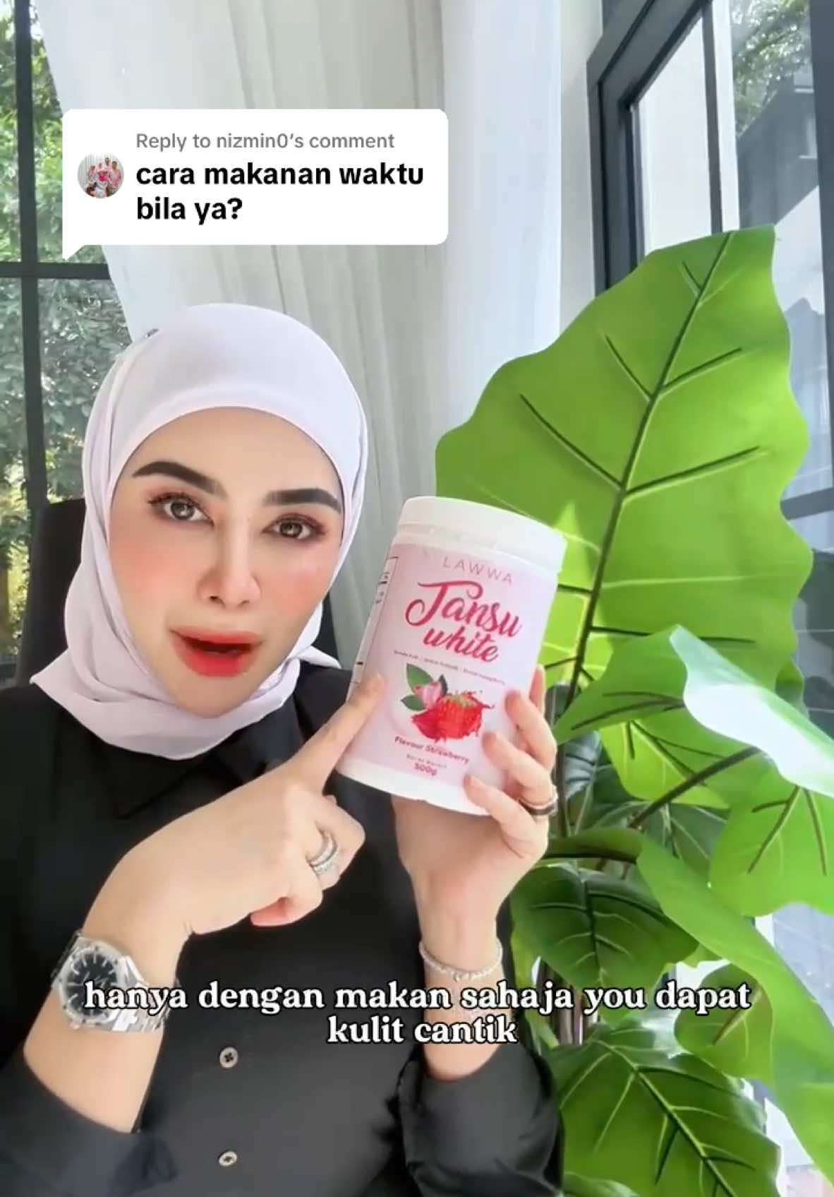 Replying to @nizmin0 tansu ni memang best cara nak makan pun senang after makan tau #kakell #tansuwhite #suppliment #gluta #probiotics #astaxanthinwinkwhite #whiteningsuppliment #putih #jeragat #skinbreakout #glowingskin 