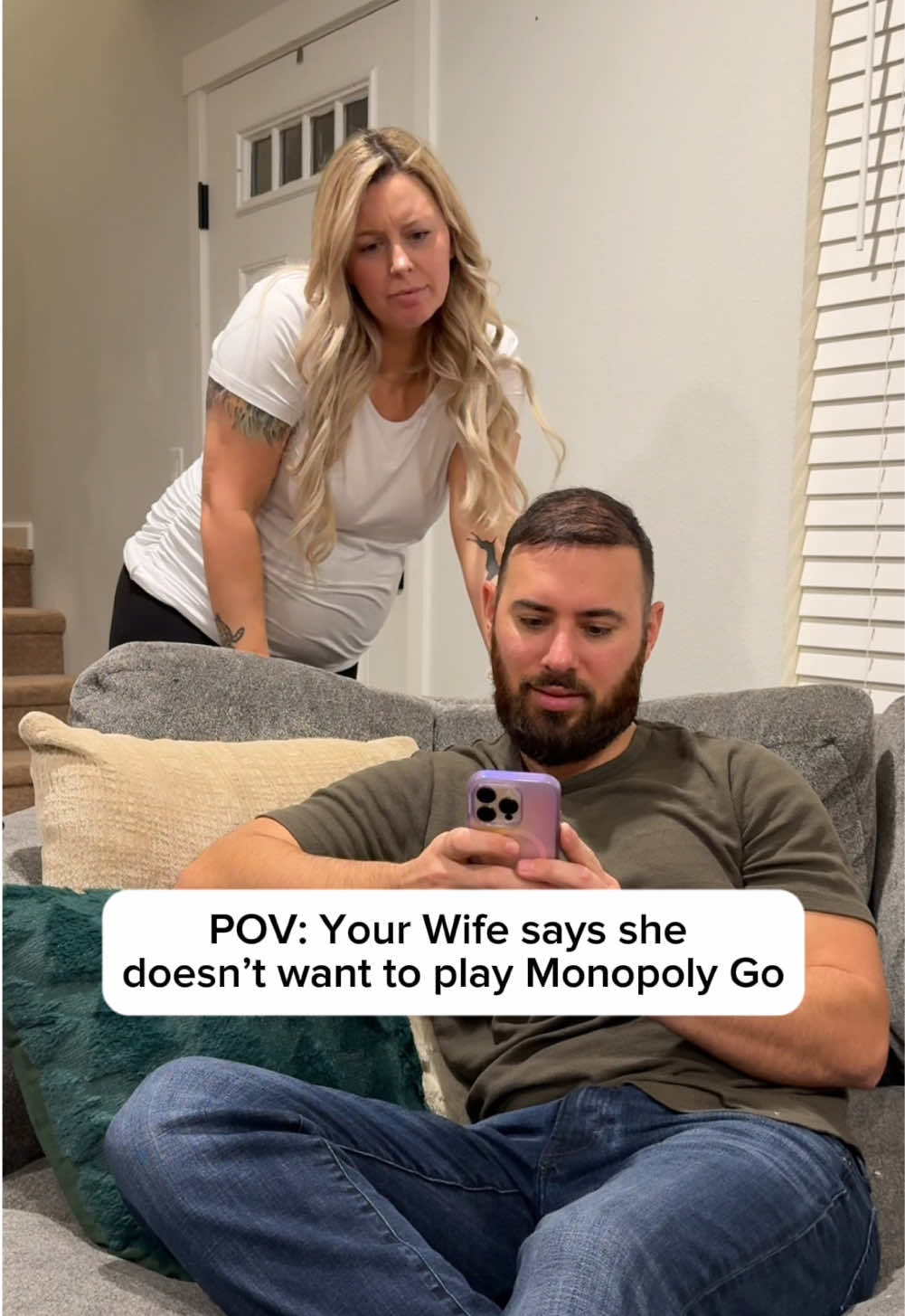 Well of course she wants to play! @monopolygo #sponsored #monopolygo #monopoly