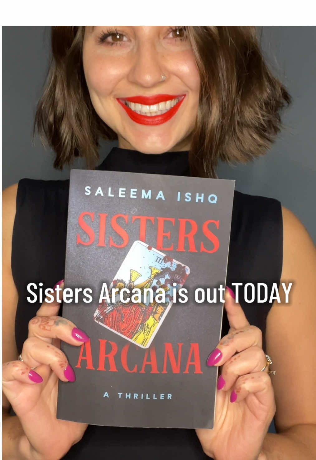 Sisters Arcana is finally out in the world!!!  #bookbaby #authorlife #bookphotography #booklaunch #writingcommunity #authorgram #indieauthor #amwriting #authorgoals #bookphotoshoot #professionalphotos #photoshootgoals #memoriesinthemaking #celebrateyourmilestones #bookcovershoot #authorphotos #behindthescenes #sistersarcana #capturedmoments #riogrande #sunsetvibes #locationgoals #rivervibes #authorsofinstagram #bookishlife #readersofinstagram #bookishmemories #authorcelebration