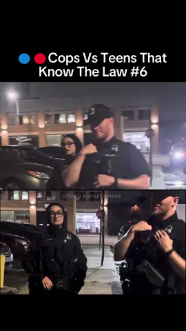 🔵🔴Cops Vs Teens That Know The Law #6