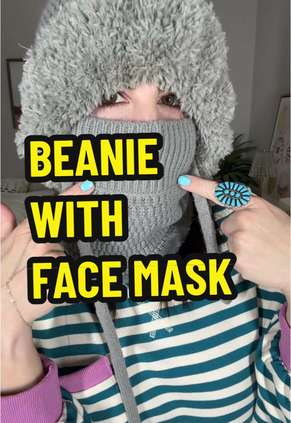 Replying to @Shermariemcd Stay cozy and stylish with the  3-in-1 Beanie Hat, featuring a knitted ski scarf and face mask set for ultimate warmth and protection during winter. Perfect for gifting or personal use, this windproof Sherpa hood is a versatile snow cap designed to keep you snug in style. #ttslevelup #creatorboostcamp #mademyyear #newyearnewaura #giftguide #tiktokshopholidayhaul #treasurefinds #ttsdelightnow #ttstakeover #beanie #stockingstuffers #beanies #giftsforher #beanieseason #winteraccessories #warmbeanie #balaclava #knithat #balaclavahat #holidayessentials #apresski