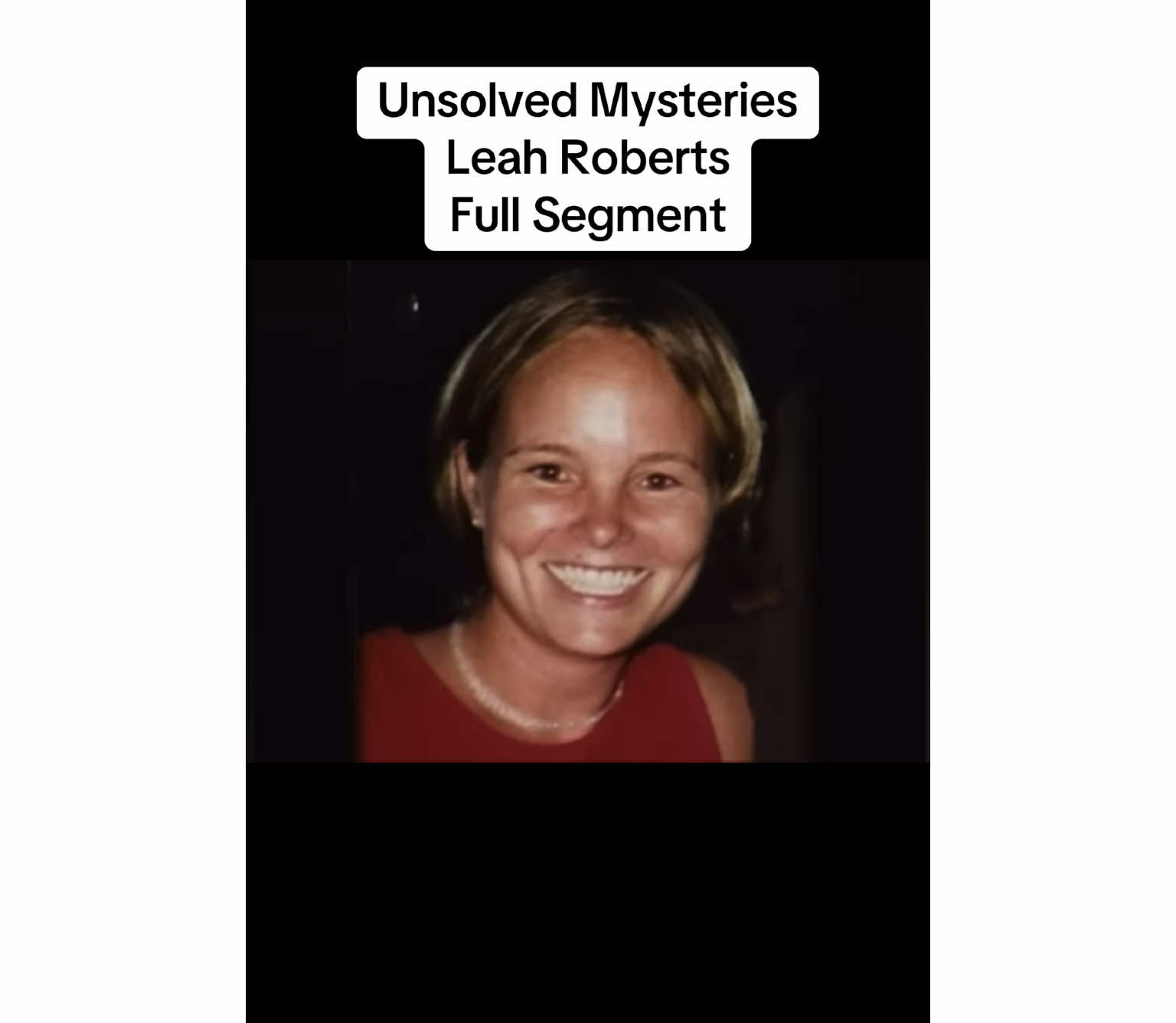 Unsolved Mysteries Leah Roberts Full Segment #unsolvedmysteries #robertstack #fyp #fy #fypシ #foryoupage #foryou #for #you #page #viral #viralvideo #viraltiktok #makeitgoviral #washington #wa #northcarolina #nc #mountain #jogger #canyon #car #road #woman #missing #search #belong #reciept #cat #food #sister #unsolved 