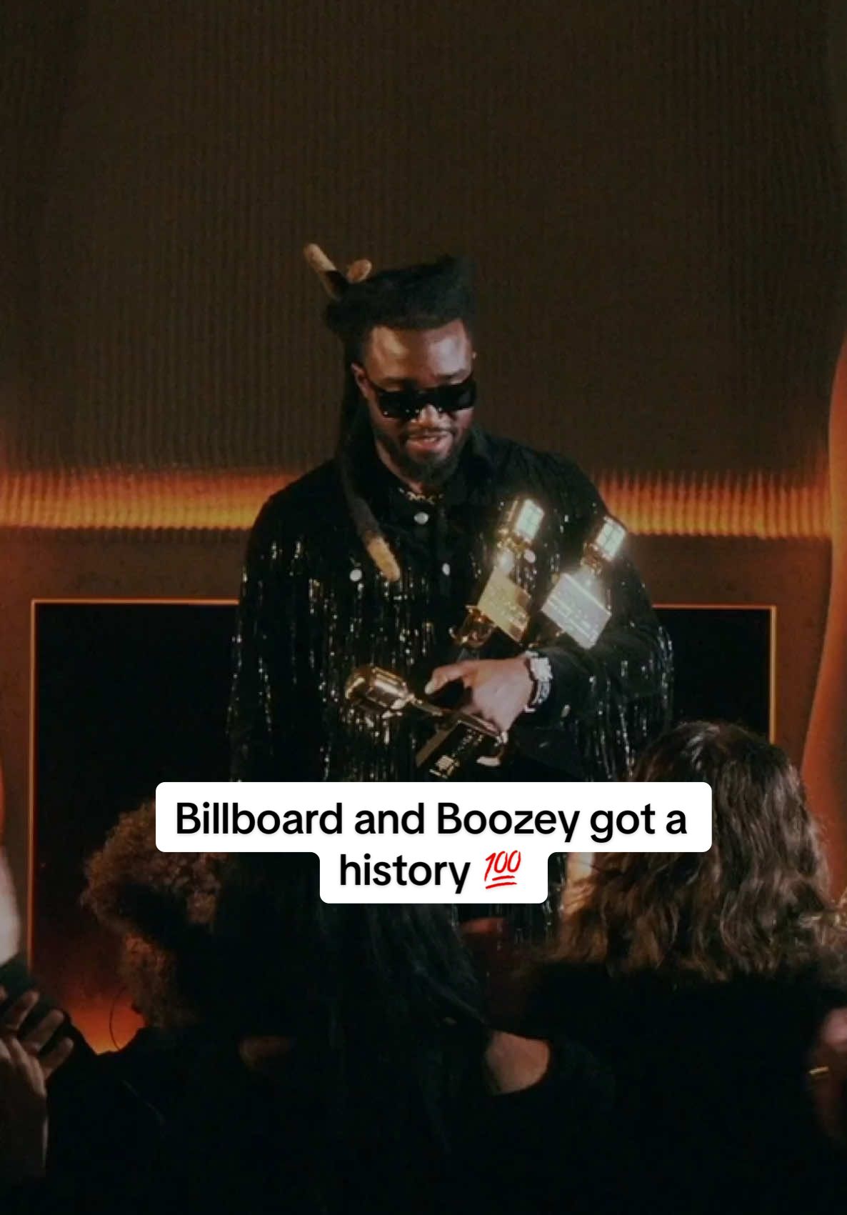 @BOOZEY and Billboard got a history 💯  Watch the rest of the @BBMAs on @FOXTV + @Amazon Fire TV , billboard.com/bbmas and stream after on @Paramount+ 