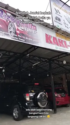#fypppppppppppppp #jumatberkah #bengkelkakikakimobil #foryoypage #cijantung_jaktim #mekanikindonesia #rizkyaulia 