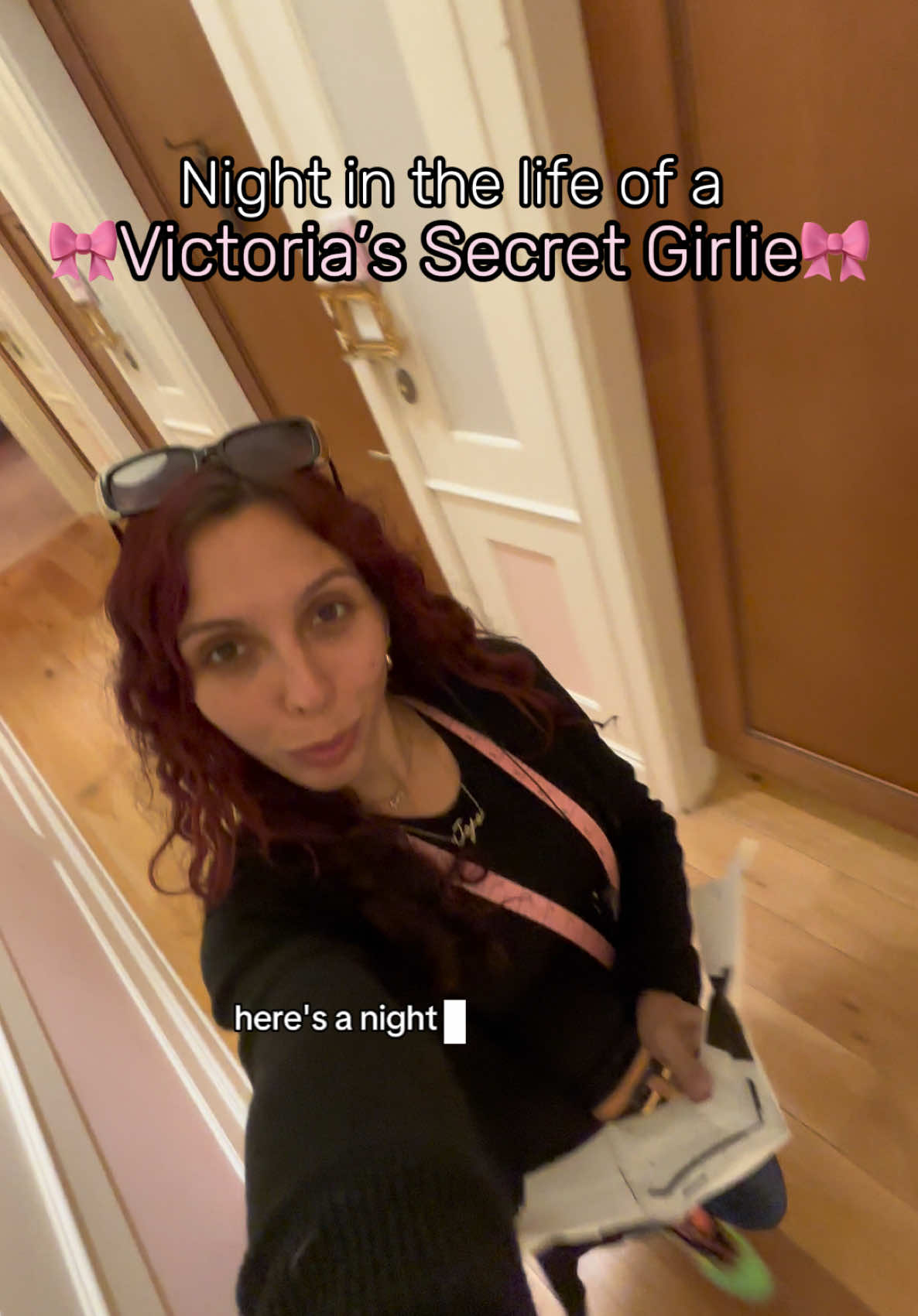 Night in the life of a victorias secret girl setting up promos 🫶🏼🎀 this gets me through the day honestly .. making content 🤣 and ofcourse the wonderful customers i meet and help 💗 but here is what i went through tonight 😭 it was a struggle and i stayed later to finish . 🥱 im super tired . #vspink #victoriassecret #dayinthelife #workingatpink #workingatvictoriassecret #vspinksales #marketing #settinguppromos #holidaydeals #holidayshopping #nightinmylife 