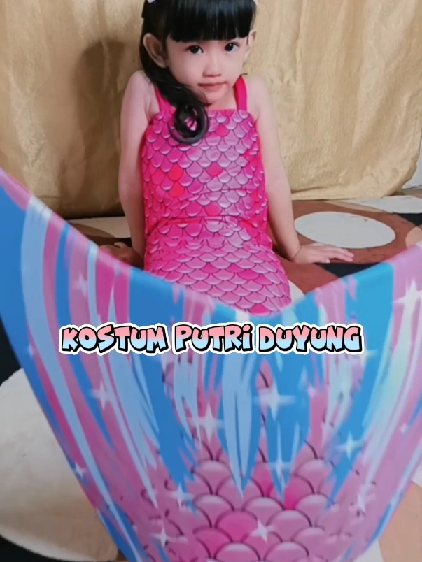 kostum putri duyung anak #kostumanak #duyung #bajuanak 
