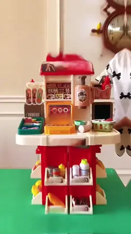 #mainanmasakmasakan #cookingtoys #kidscooking  #fyp#foryou #pretendplay  Sejak mempunyai mainan dapur simulasi kanak-kanak ini, kanak-kanak bergegas memasak setiap hari.