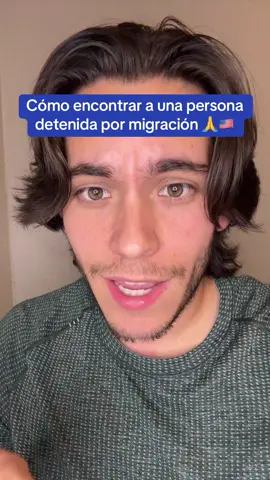 Así pueden encontrar a una persona detenida por inmigración en Estados Unidos 🙏🇺🇸