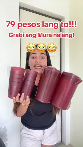 Grabi mga mi ang mura nalang nito ngayon 79 pesos nalang tong Pitcher at Mga Baso #kitchenware #pitcher #kitchenset #fiberglasspitcher 