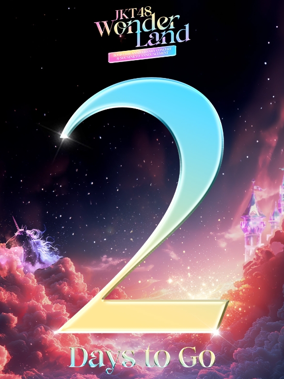 🚨 2 hari lagi menuju JKT48 Wonderland! Semakin dekat dengan momen istimewa bersama JKT48. Pastikan kamu siap untuk merasakannya! 🎉 #JKT48Wonderland 
