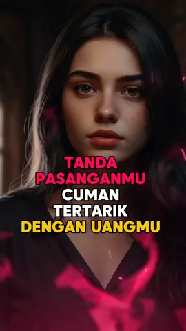 TANDA PASANGANMU CUMAN TERTARIK DENGAN UANGMU  #foryou #fyp #viral 