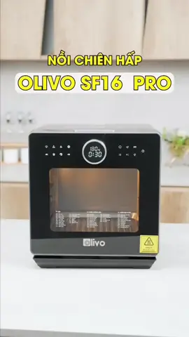 #xuhuớng CÀ TÍM NƯỚNG KHÔNG CẦN GHI NHỚ CÔNG THỨC SIÊU DỄ LÀM ĐÂY! 👉 Đâu chỉ cải tiến nhiều chức năng tiện lợi hơn, nồi chiên hấp đa năng Olivo SF16 Pro còn update thêm sách công thức tương ứng 56 món cài sẵn. Chỉ cần chạm là nấu thôi. 👉 Như món cà tím nướng mỡ hành em làm theo hướng dẫn của sách công thức dễ lắm nè. Sau đó chọn P31 