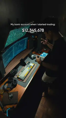 Started trading with big dreams, ended up with big lessons. 💸 🤣 ----- #fyp #trading #trader #desksetup #crypto #forex #growthmindset #selfdevelopment #motivation #relatable #hustle 