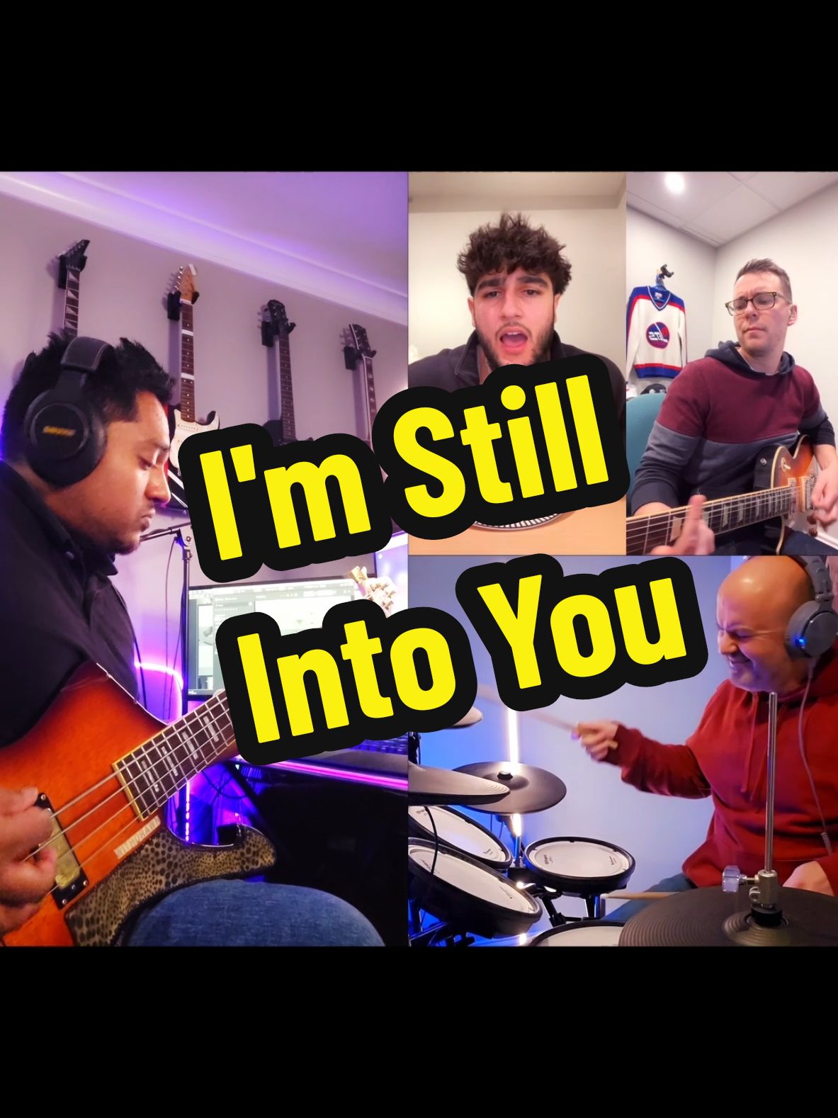 #duet with @mikey on drums@merhi @JD  >Those chicken strips go hard 🎸😎< #Paramore #ImStillIntoYou #ChickenStrips #Foodie #drumtok #airfryer #Chicken #Fried #Collab #musiciansoftiktok #TiktokBand #Duets #trending #fyf #parati #poutoi #f