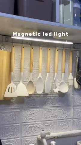 Must have may ganito sa kusina para very aesthetic talaga🥰😍 #magneticledlight #lights #mommykyla #fyp #rechargblelight 