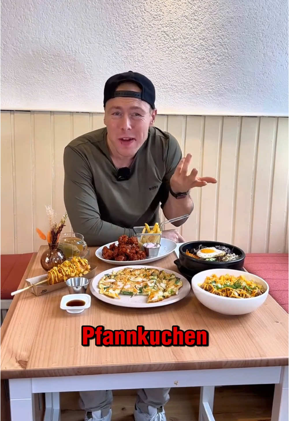 Korean Pfannkuchen und absolut top 👍 bei gangnamdosirak düsseldorf #pfannkuchen #korean #streetfood #düsseldorf #düsseldorffood #lecker #neueröffnung #newopening #bigm 