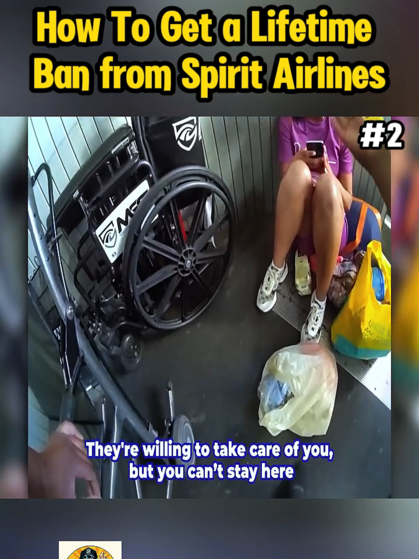 How To Get a Lifetime Ban from Spirit Airlines 2#police #bodycam #westsafety #👮‍♀️ #policecam #usa🇺🇸 #news #trendy