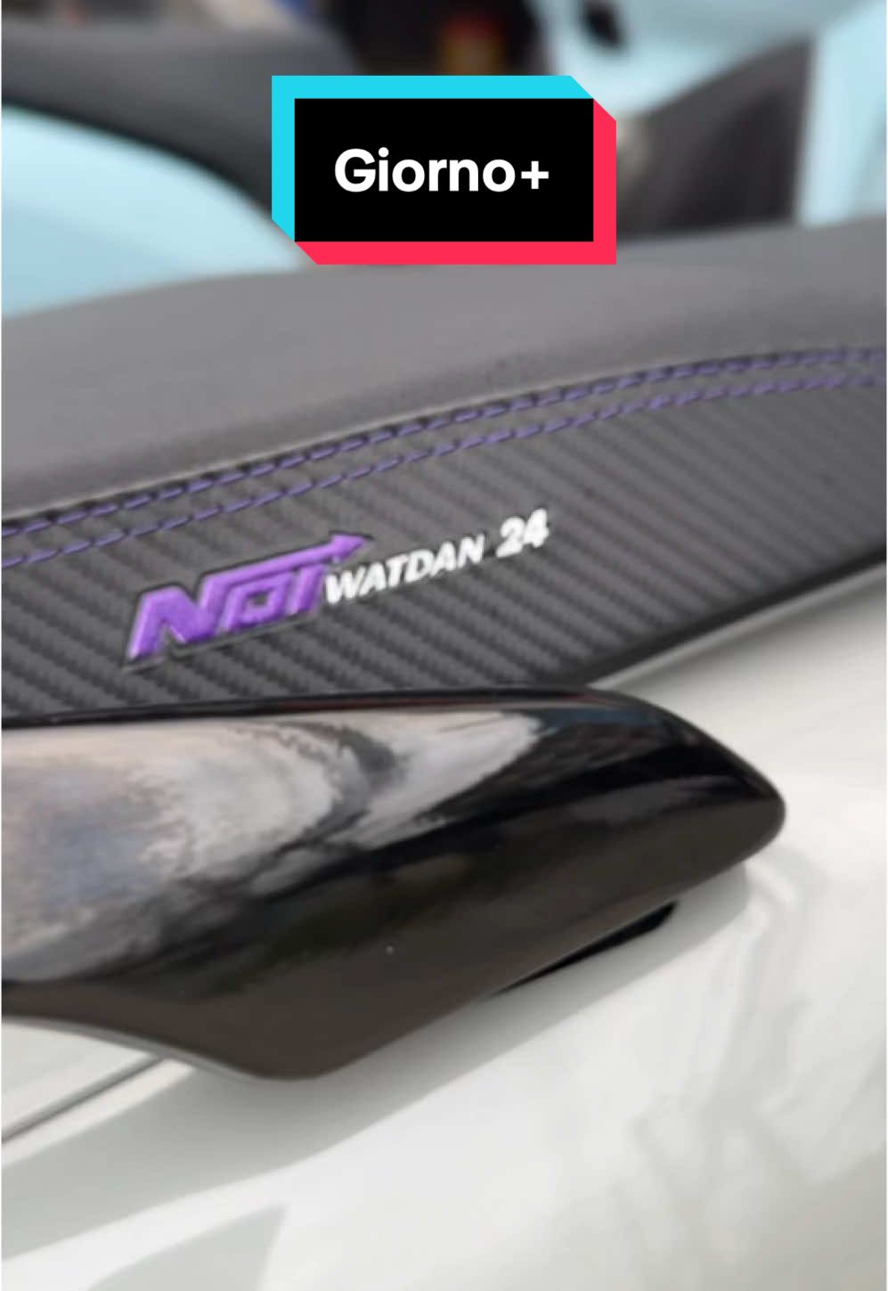 เท่ห์มาก ทำถึงมาก giorno แต่งม่วง#เบาะnoiwatdan24 #เบาะปาด #เบาะโครงเทียม #giorno #จีออโน่พลัส 