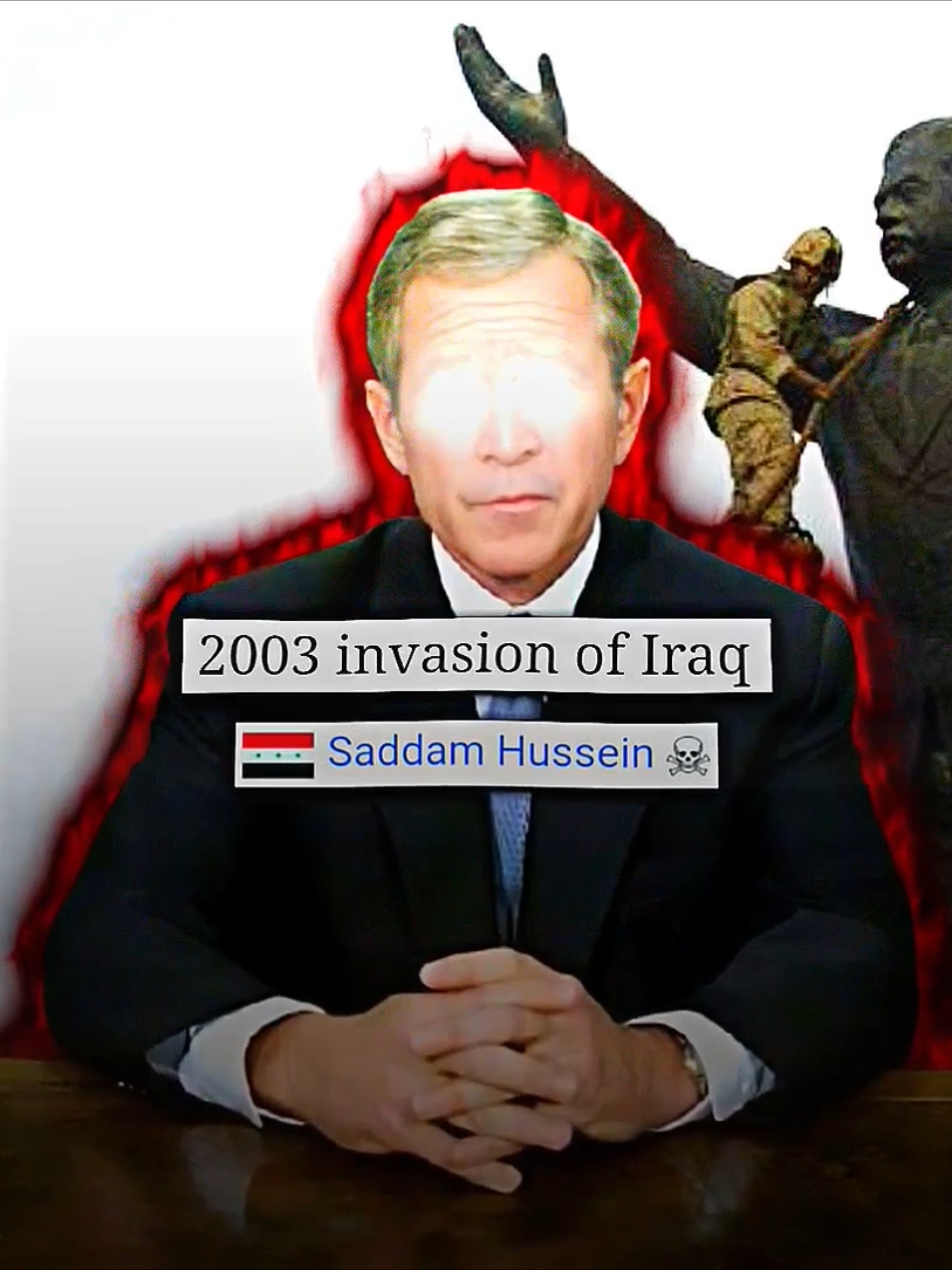 Saddam? #History #america #🇺🇸 #🦅 #american #iraq #iraqi #saddam #iraqi #arab #alightmotion #edit #capcut 