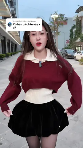 Trả lời @bkoyw váy nhung xinh nha chị em #xuhuong #thinhhanh #fyp #thoitrangnu #phoidoxinh #chanvaynhung #chanvaybi #chanvay 