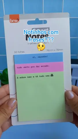 Notinhas com frases??? 🤔 Bloco Adesivo Smart Notes Sátira: Intuição e Emoção  Dê um toque de humor a suas anotações 😜 Adquira no site: 🛍 www.gebitpapelaria.com.br  📦 Enviamos para todo o Brasil  #papelariacriativa #papelariafofa #materialescolar 