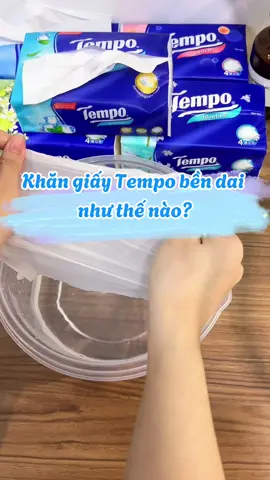 Khăn giấy rút Tempo vừa mềm mại vừa bền dai, săn ngay thôi nào! #Tempo #strongevenwhenwet #premium #khangiay4lop #onesheetisenough #antoan #tienloi #fyp #viral #trending #trend 