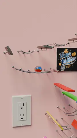 Happy birthday - marble music ##relaxing #satisfyingvideo #marblemusic #music