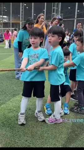 กีฬาสีกับ2หนุ่ม🥰🥰 #พี่ธีร์น้องพีร์ #คนเก่ง #beamoiltwinbabies 