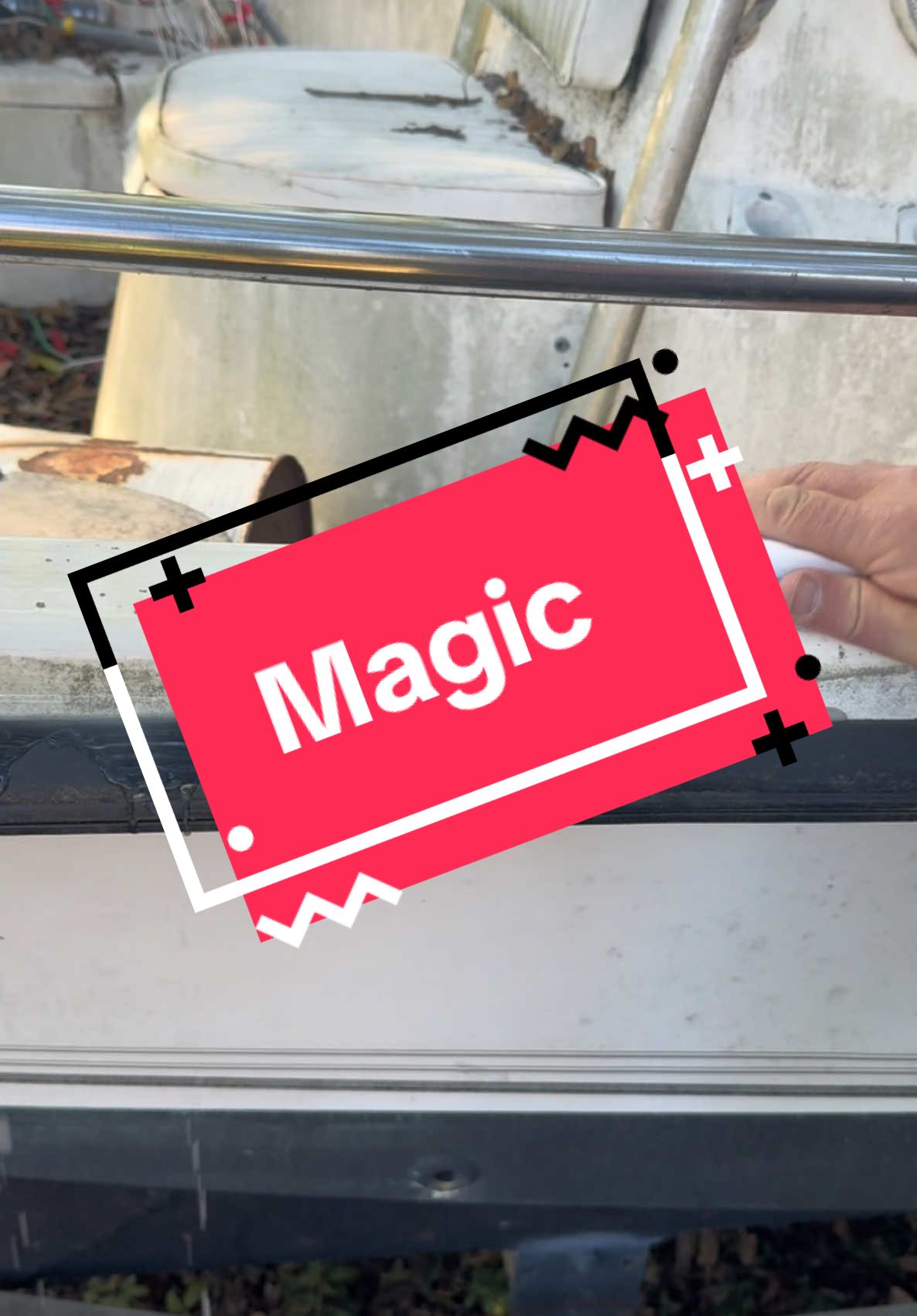 #magiceraser #boat #shower #CleanTok 