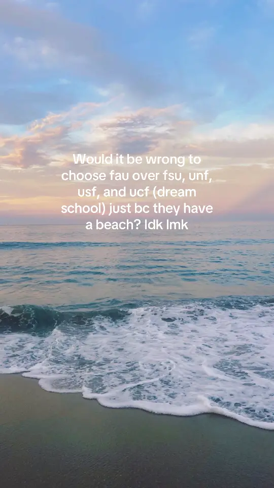 Like idk the beach is so tempting #fau #ucf #fsu #unf #usf #college #university #universities #be #fy #fypシ #fyp #foryoupage #fypツ 