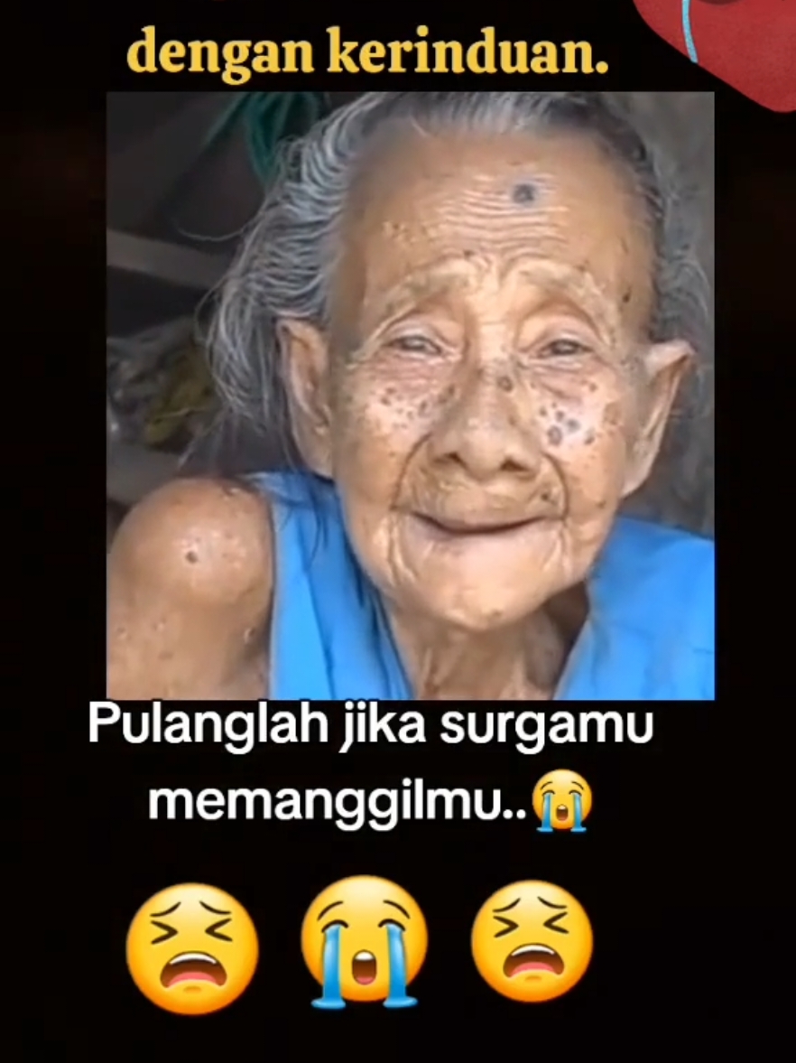 haram bagi anak yang lupa dengan orangtua terutama sang ibu 💔😭 #TikTokAwardsID #nenek #rinduanak #viralvideo #mbahrijem #fyp #fypage 