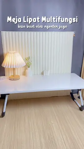 multifungsi banget punya meja lipat kayak gini 😍 #mejalipat #mejabelajar #mejakonten 