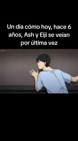 Ep. 23: min. 18:35. La última vez que Ash y Eiji se vieron, Eiji no podía mirar claramente a Ash debido a la anestesia, apenas podía mantenerse en pie y aún así intento llegar hasta él  #bananafish #eijiokumura #ash #ashlinx #eiji #mrloverman 