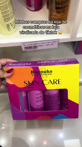 Minhas compras na loja de cosméticos na loja viralizada do tiktok 😱 #cosmeticos #comprinhas #kinature #rhenuks #skincare #sabonete #fornecedor #hidratante #cheirosagastandopouco #dicasdepatricinha 