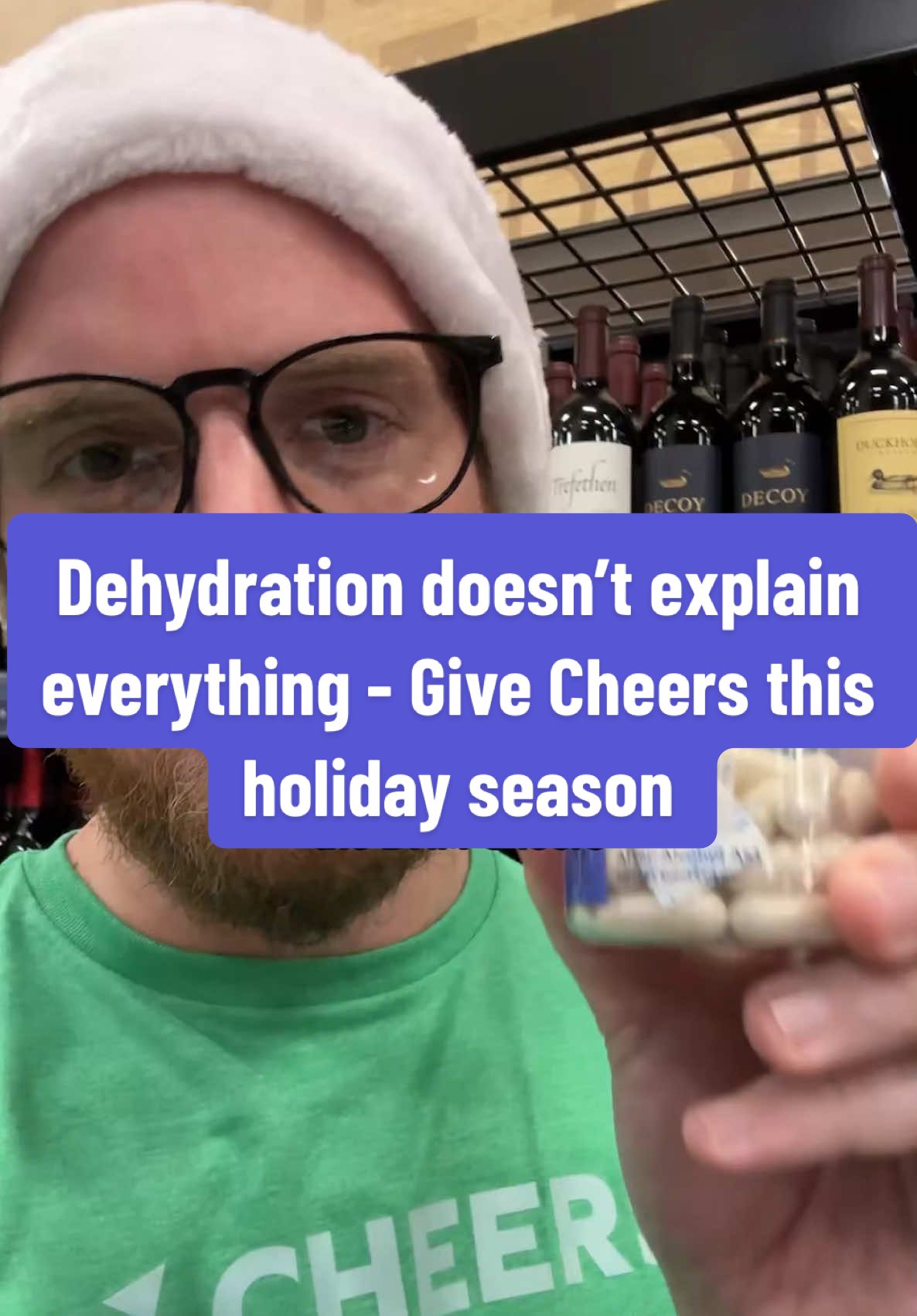 Are you shopping for stocking stuffers for that person in your life who likes to drink?#tiktokshopholidayhaul #Cheers #Restore #happyholidays #giftideas #giftgiving #drinktok #electrolytes #giftsforhim #giftsforher  