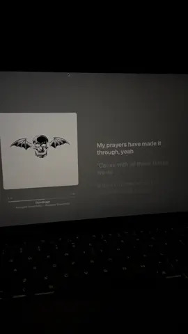 Gunslinger ~ Avenged Sevenfold🎶 #fyp #music #lyrics #song #applemusic #macbook #xybca #avengedsevenfold 