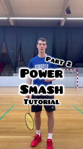 Power Smash Tutorial PART 2 🏸#badminton #badmintonindonesia #badmintonplayer #badmintonskills #badmintonmalaysia #badmintontiktok #tik_tok #fyp 