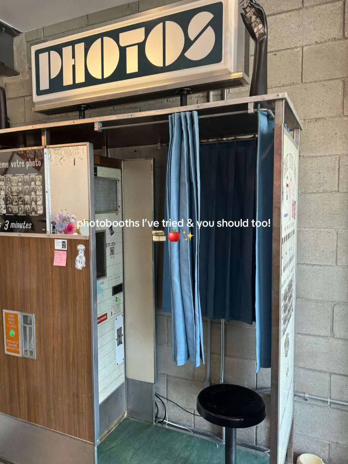 I will have a photobooth in my future home😌 #vintagephotobooth #nyphotobooth #laphotobooth #boothbybryant 