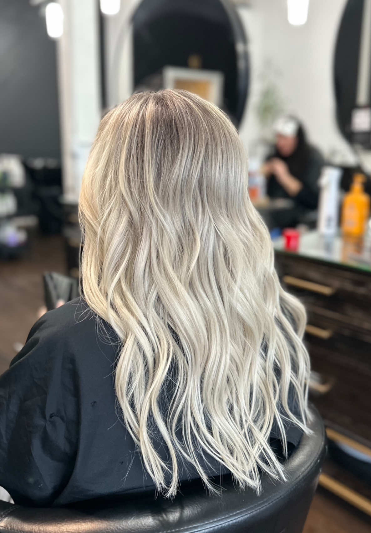 Russian Airtouch The client has 85% gray hair but understandably doesn't want to dye it every month. So, I chose the Russian Airtouch technique to blend the gray, natural, and lightened hair. Here's the result we achieved. This type of coloring will grow out softly and seamlessly. #russianairtouch #airtouch #airtouchdenver #denverairtouch #blonde #russianairtouchdenver #mastersofbalayage #balayage #balayagehighlights #balayageombre #balayaged #balayagist #americansalon #modernsalon #readthetease #behindthechair #hairbrained #balayageartists #iceblonde #denverblonde #denverblondespecialist #k18 #paulmitchell #paulmitchellpro #redkinshadeseq #redken 