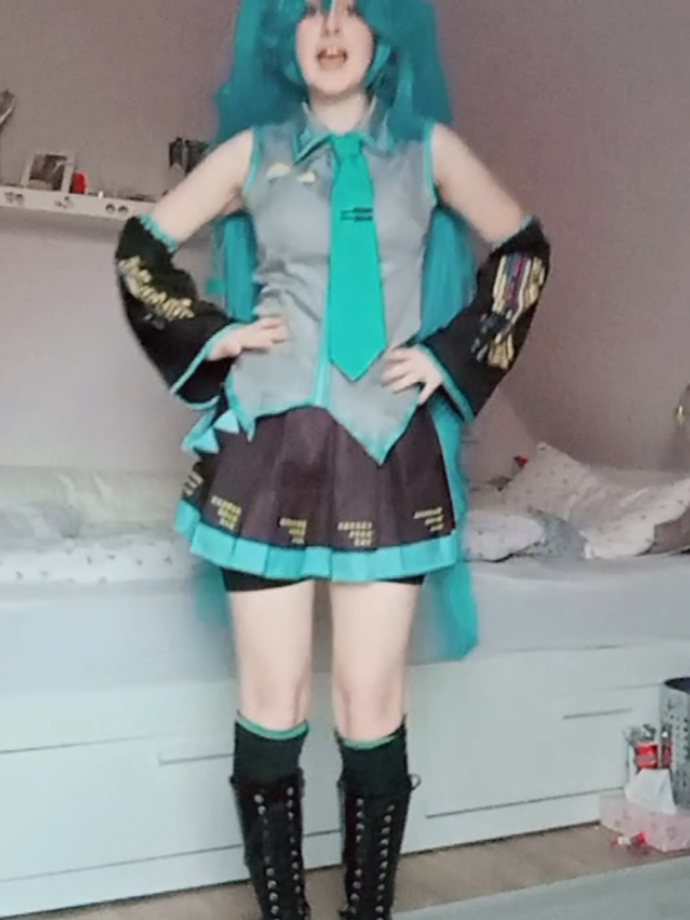#miku #hatsunemikucosplay #hatsunemiku #vocaloid #vocaloidcosplay #cosplayer 